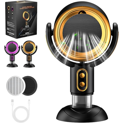 Extractor y filtro de humo para fumadores