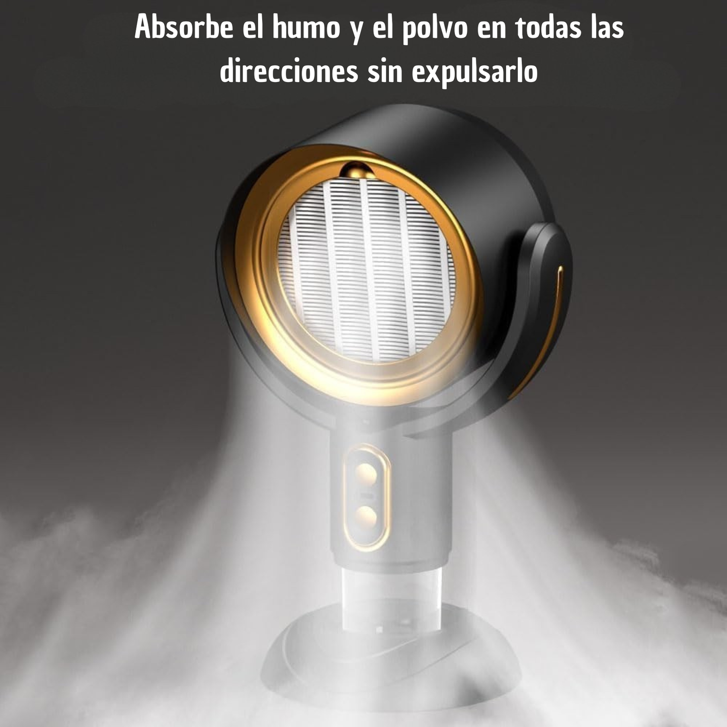 Extractor y filtro de humo para fumadores